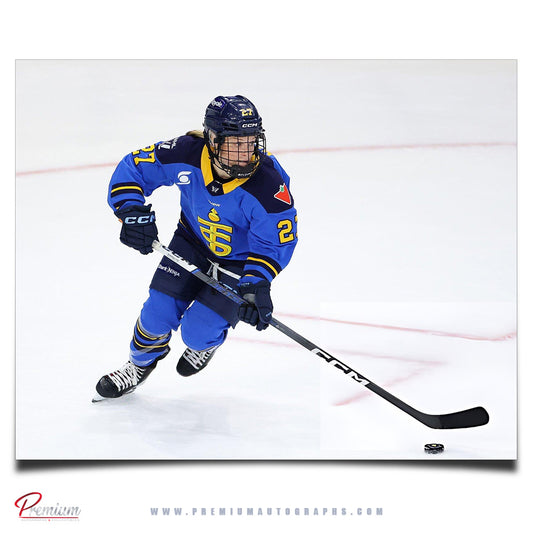 Emma Maltais Toronto Scepters PWHL Autographed 8x10 Photograph (PreOrder 02)