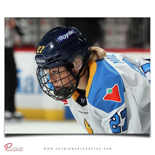Emma Maltais Toronto Scepters PWHL Autographed 8x10 Photograph (PreOrder 03)