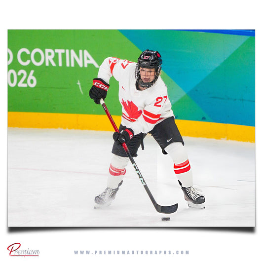 Emma Maltais Team Canada Womans Autographed 8x10 Photograph (PreOrder 08)
