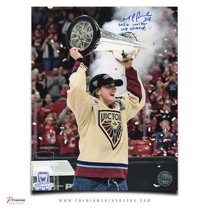 Marie-Philip Poulin Montreal Victoire PWHL Autographed 8x10 Photograph w/ 2026 Walter Cup Champ Inscription