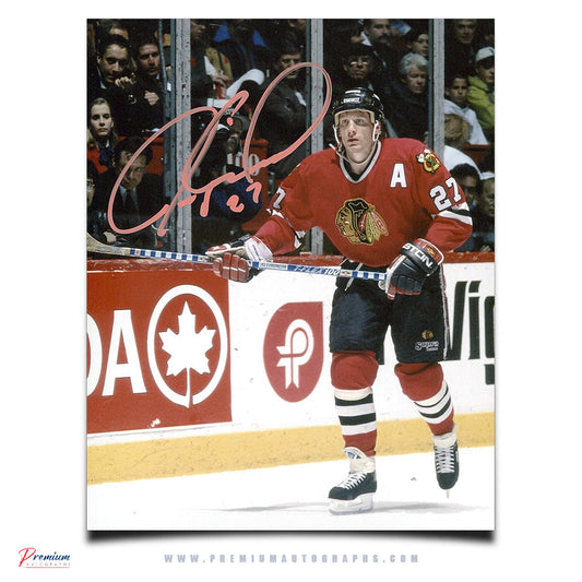 Jeremy Roenick Chicago Blackhawks Signed 8x10 Photograph 'A'